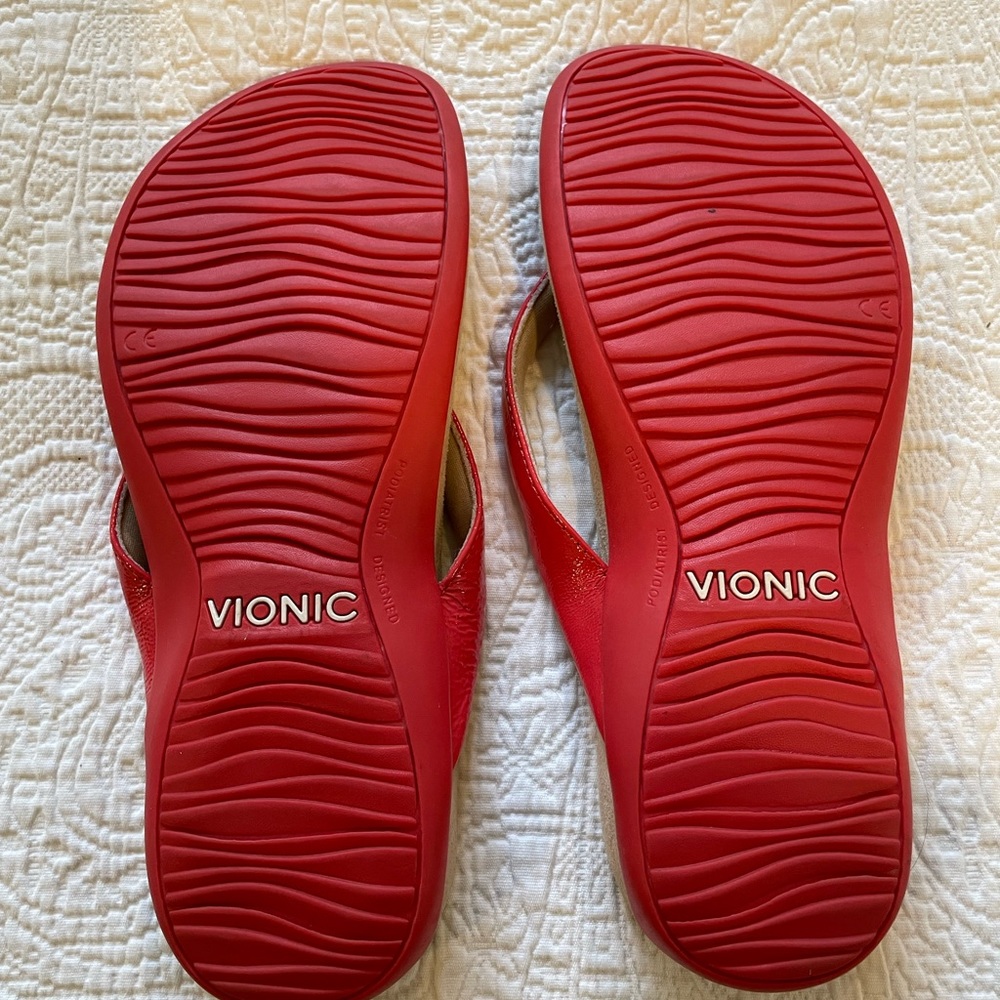 Vionic Red Sandals - image 3